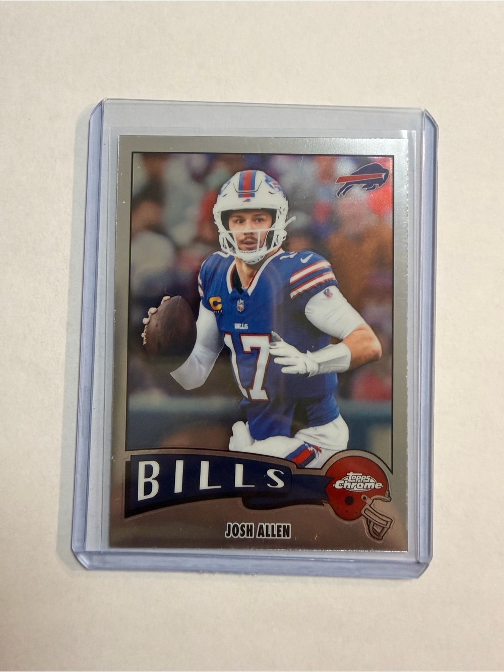 Topps Josh Allen Card - Blue, White, Black